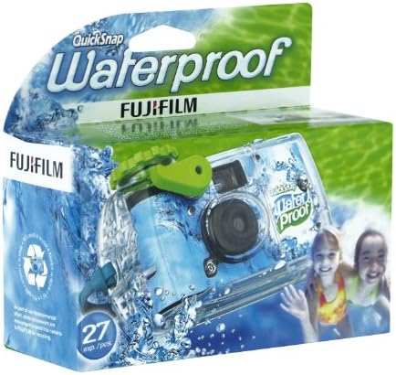 Fujifilm Gyorsan Beépülő modul Vízálló 27 exp. 35 mm-es Fényképezőgép 800 film,Kék/Zöld/fehér,1 Csomag