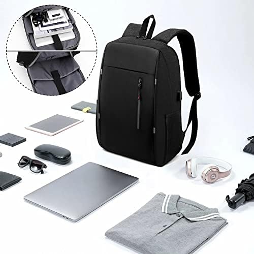 ZGWJ Laptop Hátizsák Töltés USB Port Férfi & Nő Illik 15.6 Hüvelykes Notebook. Könnyű, Vízálló Tiszta