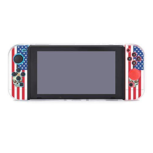 Esetben a Nintendo Kapcsoló, Amerikai Zászlót, Koponya Gitár Öt Darab Meghatározott Védő tok Játék Konzol