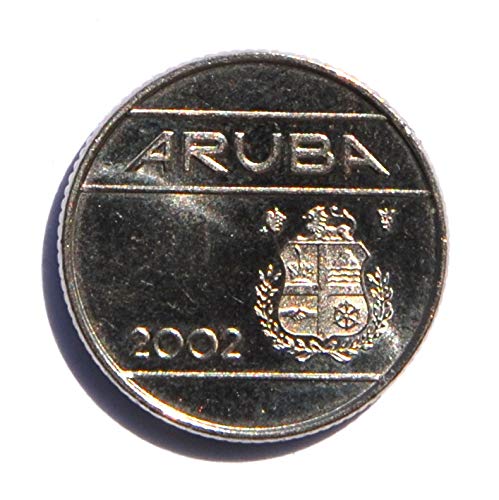2002 Ó ArubaAruban címer' 10 Cent az Érme Jó