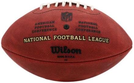 Brett Favre Aláírt Minnesota Vikings Wilson Hiteles Pecséttel NFL Labdarúgó - Dedikált Focilabda